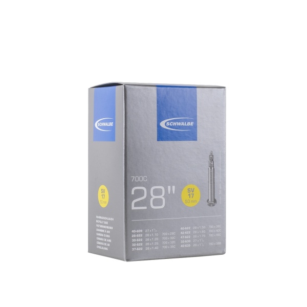 Камера Schwalbe SV17 27x1.25/28x1.75 (28/47-622/635) ніпель FV 50мм