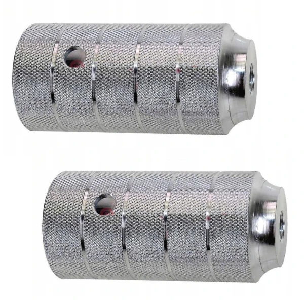 Пеги BauTech, для BMX пара, алюминий, серебристый (C-PZ-0119)