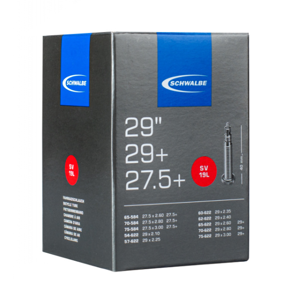 Камера 29+/27,5+ (54/75x584/622) IB 40мм Schwalbe SV19L