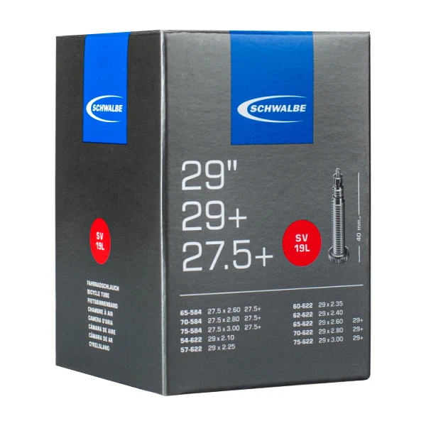 Камера 29+/27,5+ (54/75x584/622) IB 40мм Schwalbe SV19L