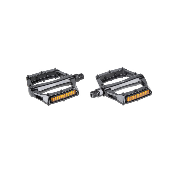 Педали ONRIDE Jump 10, алюминий (112x109) шарики, черный (polybag)