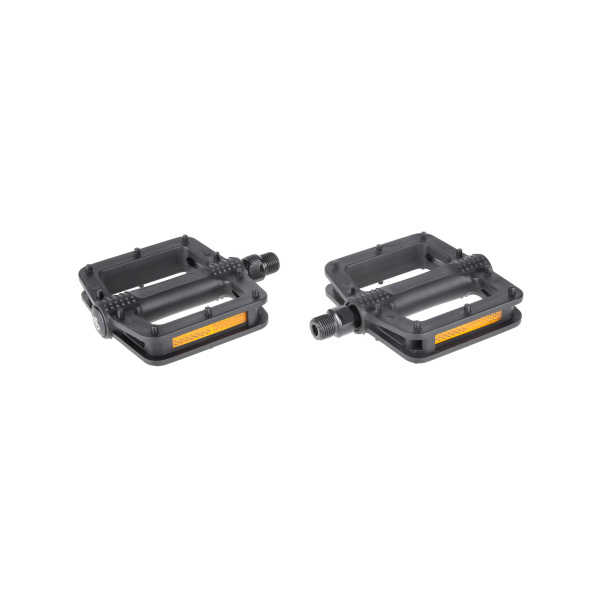 Педали ONRIDE Starter 20, пластик (111x102) шарики, черный (polybag)