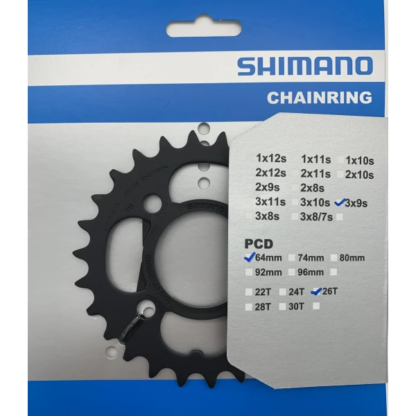 Звезда для шатунов Shimano FC-M431 26T (CMK051)