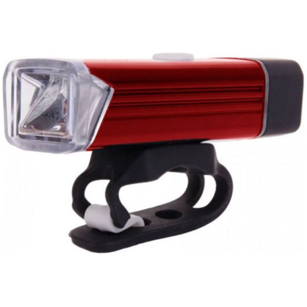 Фара передняя Machfally BST-001 USB, черный/красный (BST-001-red)