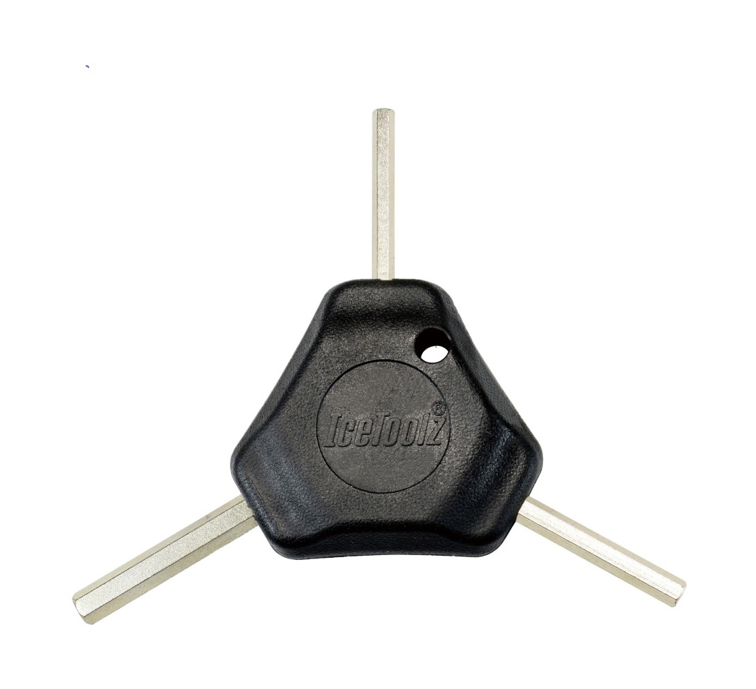 Ключ Ice Toolz 70B1 шестигранник 4/5/6mm Y-вид 1 Ключ Ice Toolz 70B1 шестигранник 4/5/6mm Y-вид