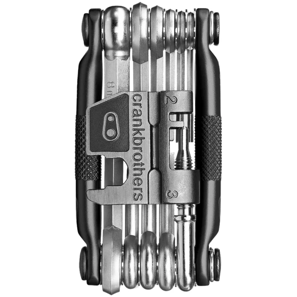 Мультитул Crankbrothers M17,  2/2.5/3/4/5/6/8мм, T5, Phillips #2, flat #2, ключ для спиц, выжимка цепи, черный