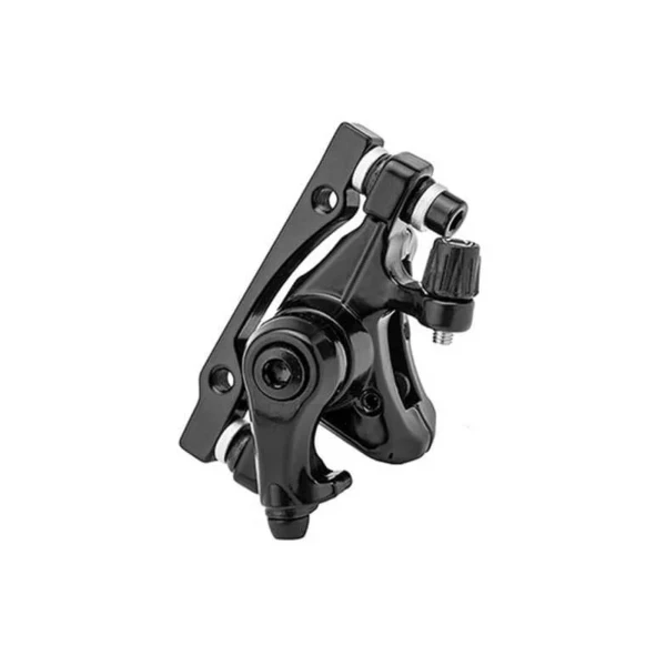 Тормоз передний TW, дисковый механический, с адаптером под 160 мм, черный