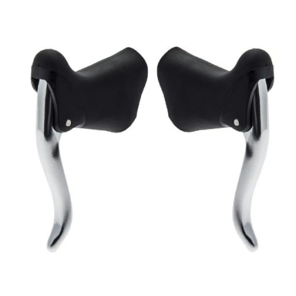 Тормозные ручки Saccon шоссейные, пара, черный/серый (LD77P)