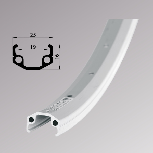 Обод Remerx RMX 219, 26'', 559x19, 36 отв., AV, серебро.