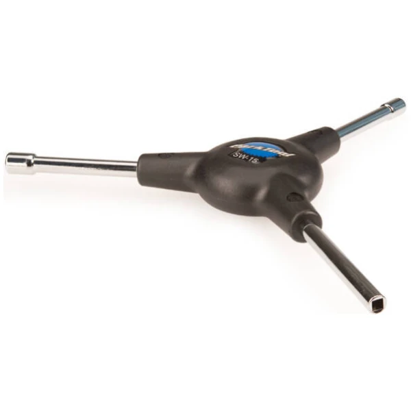 Ключ д/спиц Park Tool SW-15 трехсторонний, торцевой.