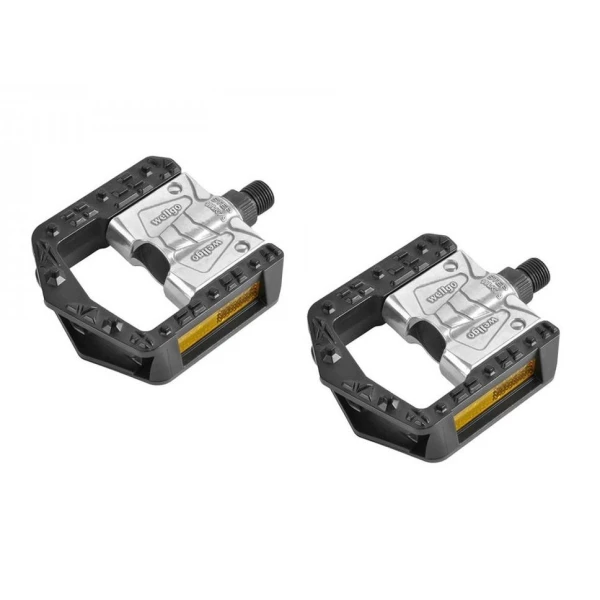 Педали Wellgo F268 складные, 9/16" черный/серебристый (PED268)