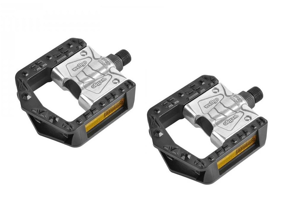 Педали Wellgo F268 складные, 9/16" черный/серебристый (PED268) 1 Педали Wellgo F268 складные, 9/16" черный/серебристый (PED268)