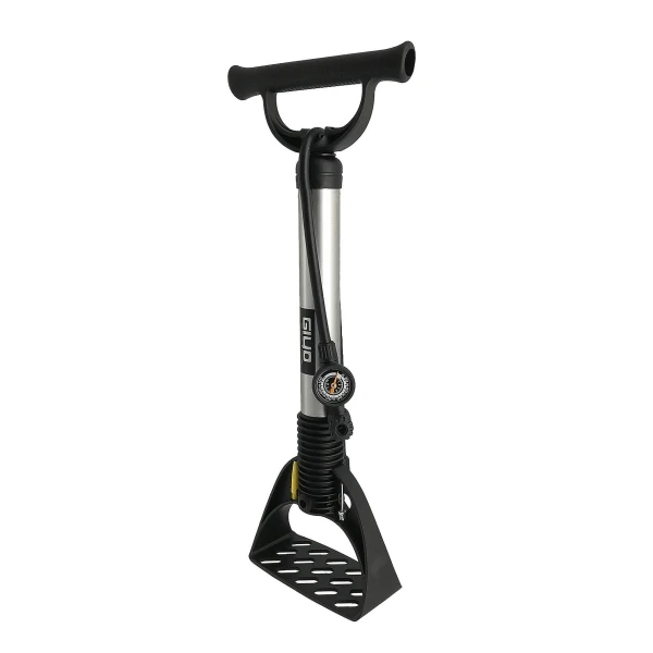 Насос Giyo GF-4A напольный с манометром, серый (PMG14)