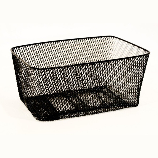 Корзина Kands 18х41х31см, на багажник черный (BP-3)