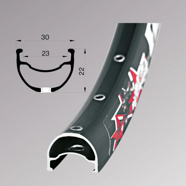 Обод Remerx BRAVE DISC RDX 2023, 29'', 622x23, 32 отв., AV, пист., черн. анод.