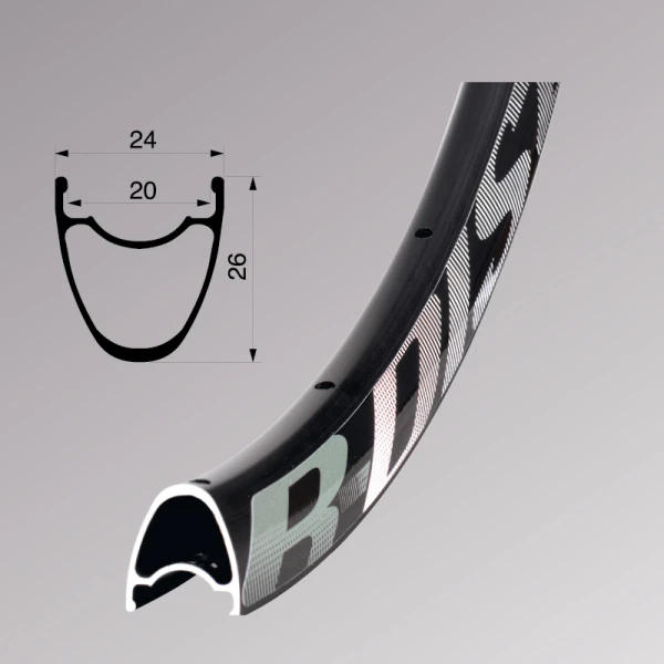Обод Remerx R-DISC, 29'', 622x20, 32 отв., FV, черн. анод.