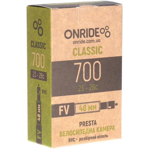 Камера ONRIDE Classic 700 x 23-28c FV 48 мм RVC