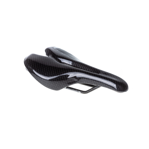 Седло TW SD-911TWL с отверстием и встроенным светом 260х160 мм черное