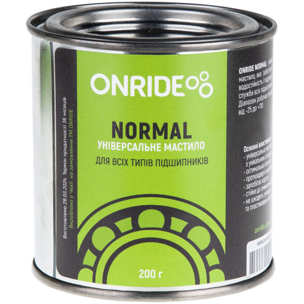 Густе мастило для підшипників ONRIDE NORMAL, серія Brown, густе, 200 г (металева банка)