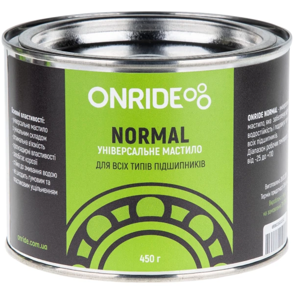 Густа мастило для підшипників ONRIDE NORMAL, серія Brown, густа, 450 г (металева банка)