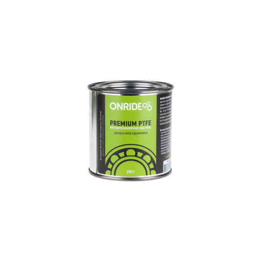 Смазка густая для подшипников ONRIDE PREMIUM PTFE густая 200 г. (мет. банка)