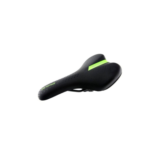 Saddle DDK YS-2315, MTB, Chorniy / Salatoviy (D5311/E)