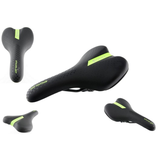 Saddle DDK YS-2315, MTB, Chorniy / Salatoviy (D5311/E)