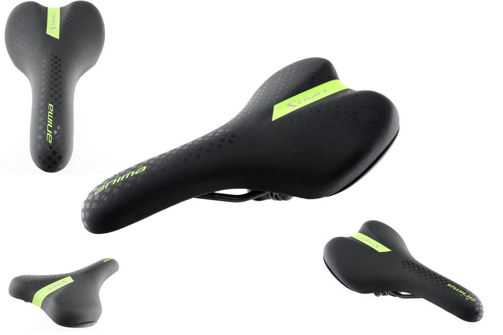 Saddle DDK YS-2315, MTB, Chorniy / Salatoviy (D5311/E) 2 Saddle DDK YS-2315, MTB, Chorniy / Salatoviy (D5311/E)