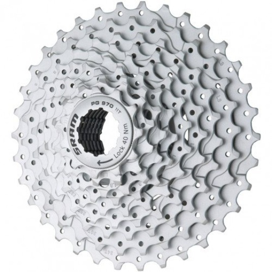 Кассета SRAM PG-970 11-34, 9ск, серый (34655)