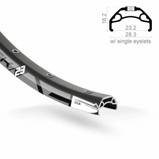 Обод Rodi BlackRock 27,5" x 23мм 32 спиц