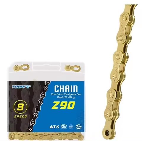 ЦепьToopre Z90 9sp Z90-gold) 1 ЦепьToopre Z90 9sp Z90-gold)