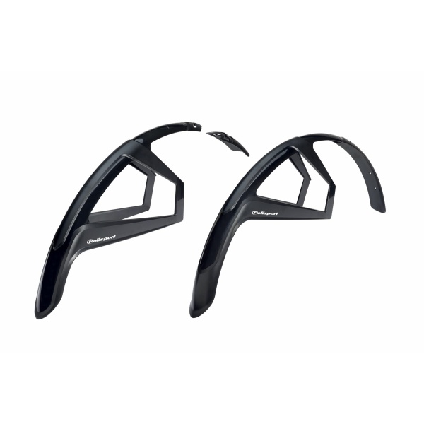 Комплект крыльев POLISPORT G-MUD GRAVEL 28″ (50 мм) черный