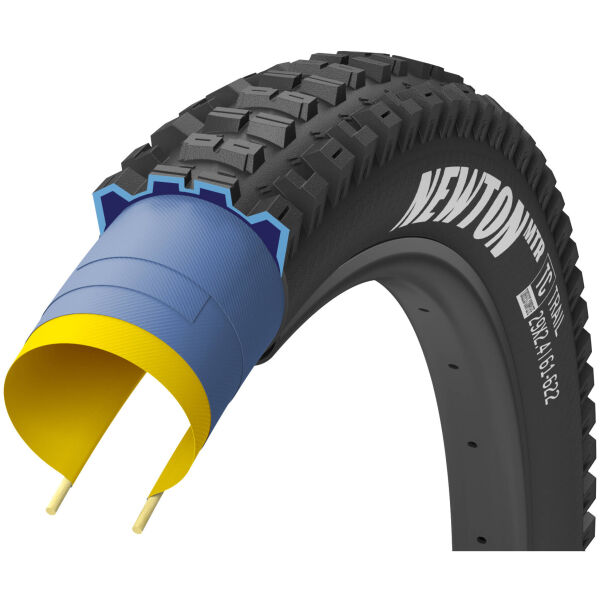 Покрышка 27.5x2.4 (61-584) GoodYear NEWTON MTR Trail Tubeless Complete, Black