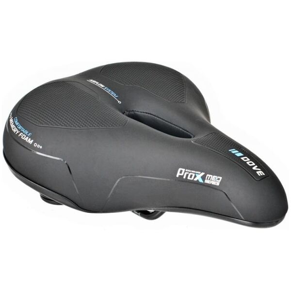 Сідло ProX Dove Med, Memory Foam, Reflex, чорне (C-SI-0334)