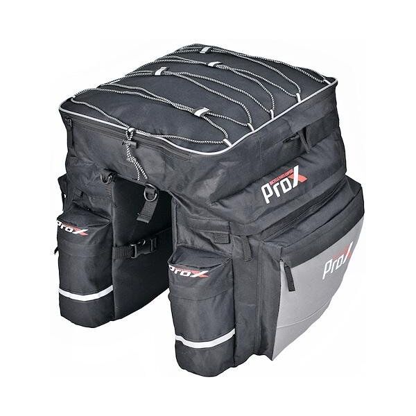 Сумка на багажник ProX Montana 602, 43 л, чорна (A-SP-0239)