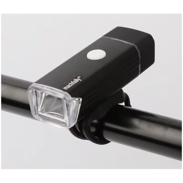 Передня фара Machfally BST-001 USB, чорна (BST-001-bl)