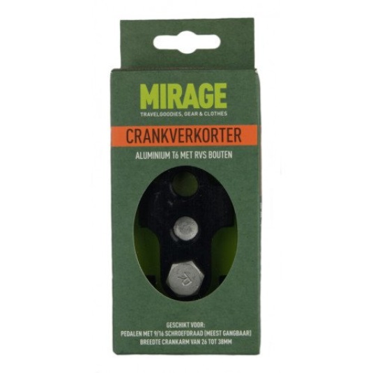 Адаптер для сокращения пробки Mirage Crank черный (32616)