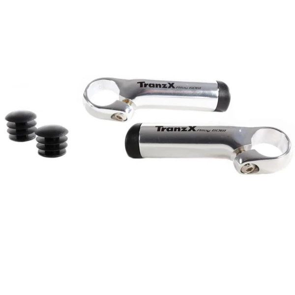 Рожки TranzX JD-888 80мм, серый (29279)