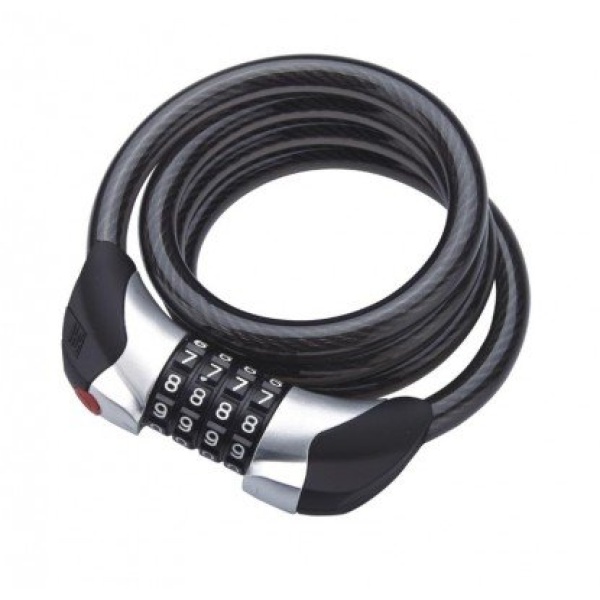Замок Spencer ZS7614 LED кодовый 10 х 1200мм черный (ZS7614)