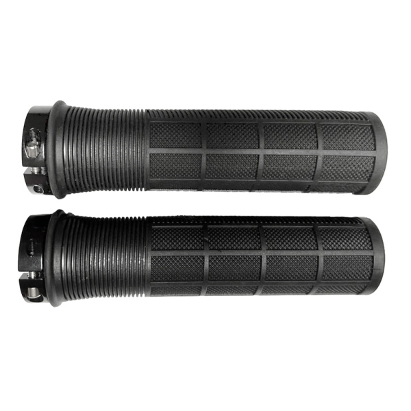 Грипсы Green Cycle GGR-415 130mm черные с одним черным замком