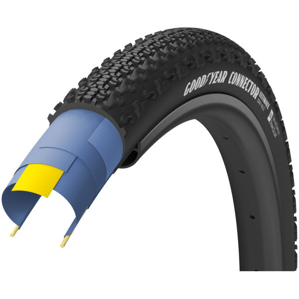 Шина 700x45 (45-622) GoodYear Connector Tubeless Ready Folding Black, 60 tpi