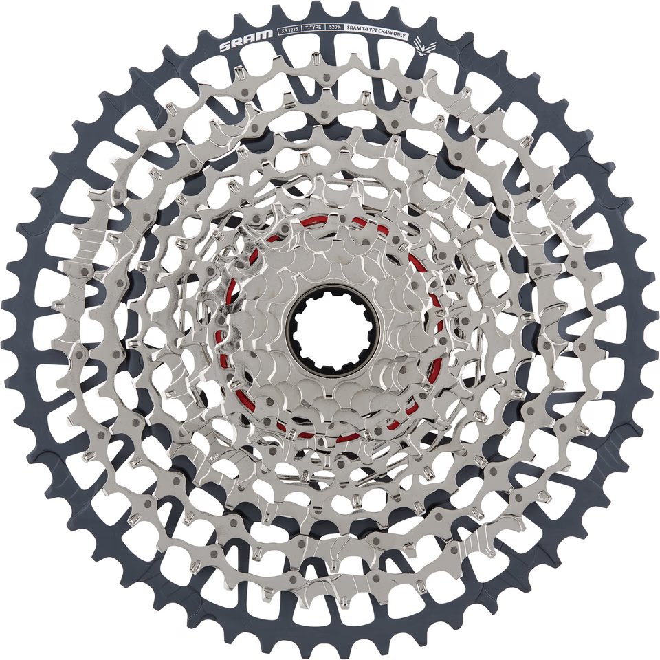 Кассета 12-к. 10-52 Sram GX Eagle XS-1275 T-Type, серебр. (ОЕМ) 1 Кассета 12-к. 10-52 Sram GX Eagle XS-1275 T-Type, серебр. (ОЕМ)
