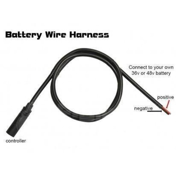 Кабель Bafang 8-Fun контроллер/аккумулятор 2-P 100мм (24942)