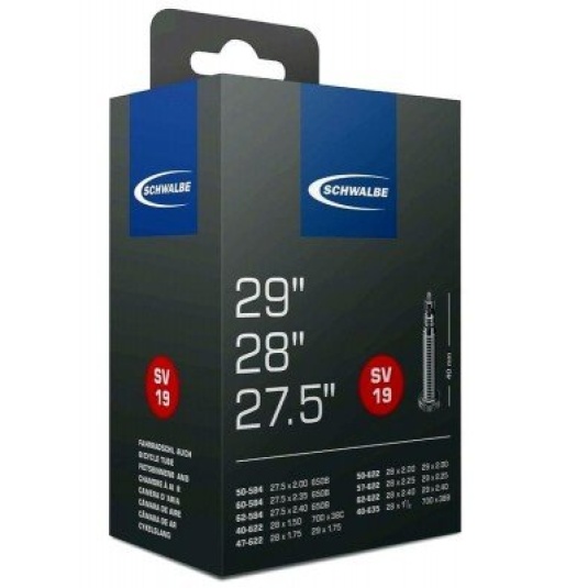 Камера Schwalbe 27,5" x 2,0/ 29" x 2,40 SV Presta 40мм (DES006)