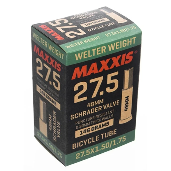 Камера Maxxis Welter Weight 27.5x1.9/2.35 AV L:48мм