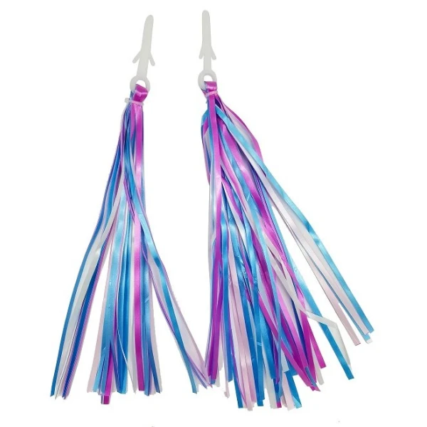 Стразы для детского велосипеда, 23см. фиолетовый (WYP040)