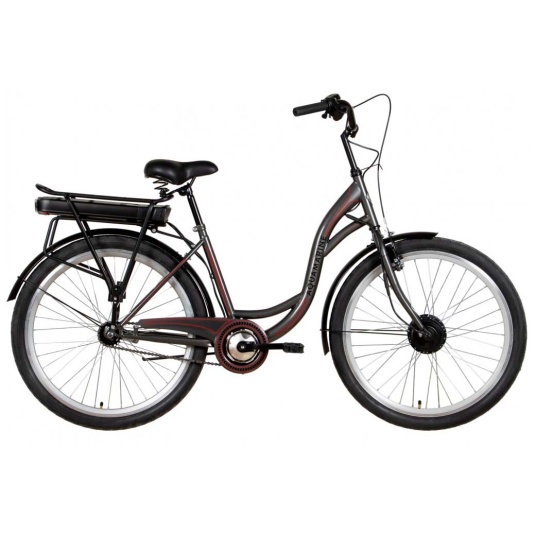 Электровелосипед 26" Dorozhnik AQUAMARINE 350 Вт 36 В 12,5 А*ч  2024