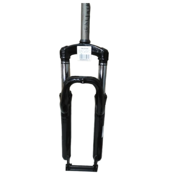 Вилка 26" ST 1-1/8" AM disc шток-190мм (YS 768) LIANJI LJ641 Formula BLACKWOOD 2022 (черно-белый с красным)