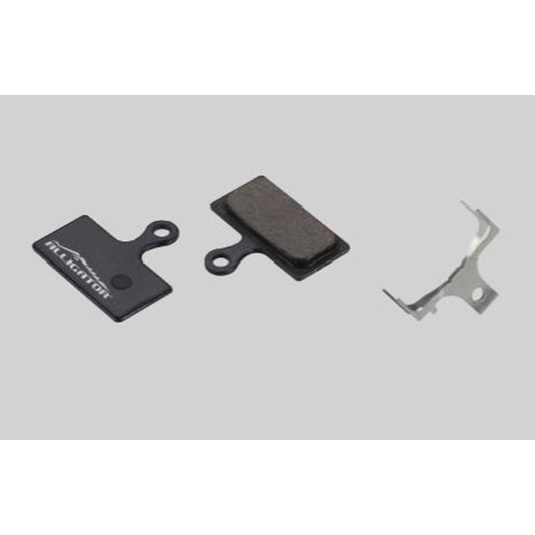 Тормозные колодки Alligator для Shimano M985/M785/M666 органика, ОЕМ уп. 1 пара ОЕМ