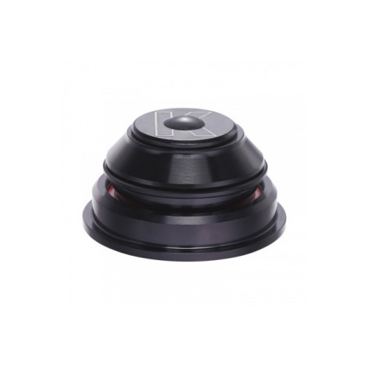 Рулевая колонка б/резьб. п/интегр. 1-1/8”-1.5”" KENLI KL-B332 на пром. подшипн. черный (м) с переходником на вилку (tapered) (черный (м))